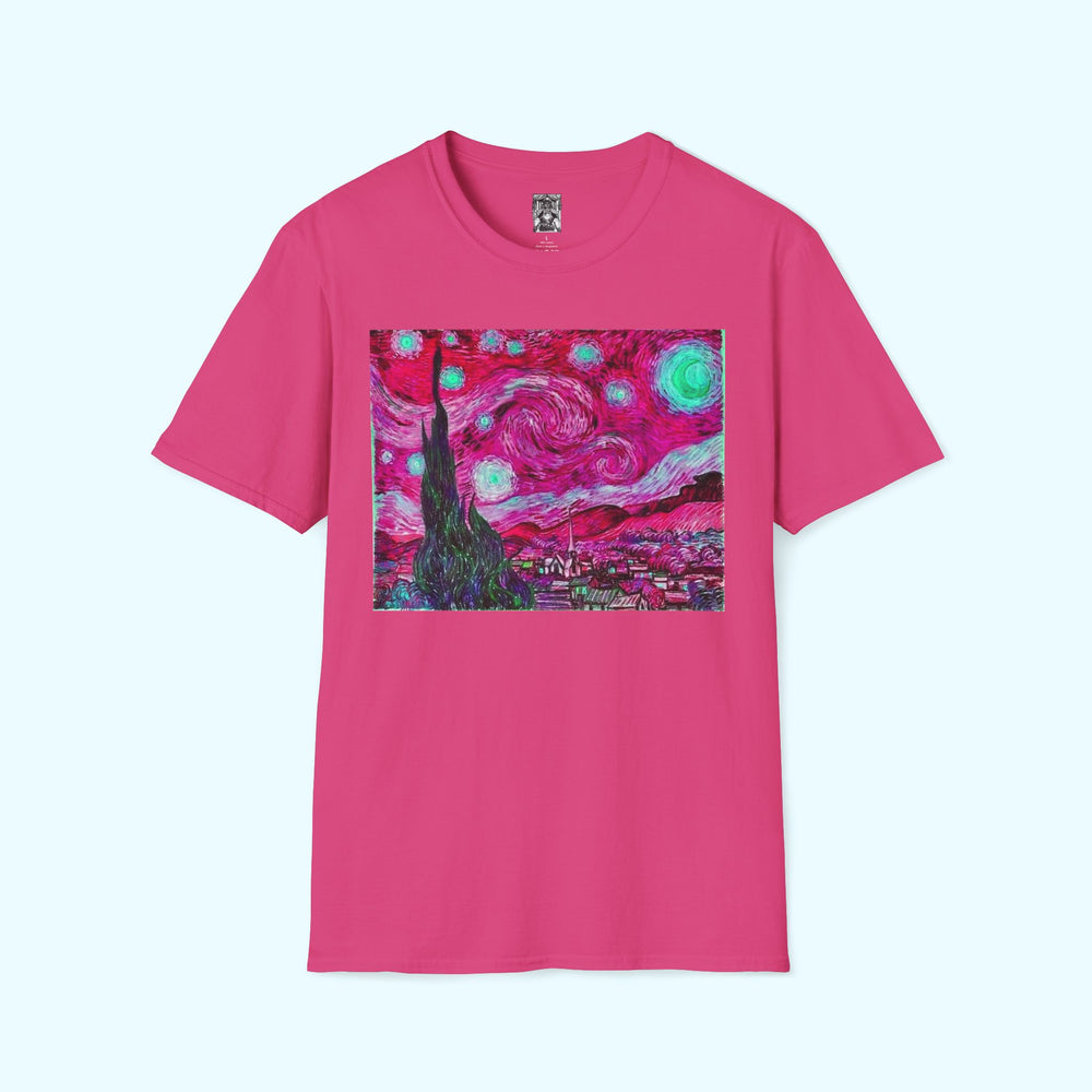 Star Night Fuchsia - Soft-Style Tee