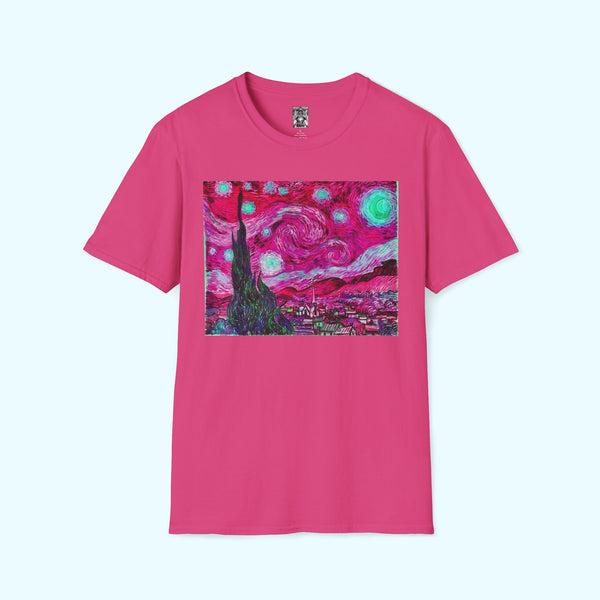 Star Night Fuchsia - Soft-Style Tee