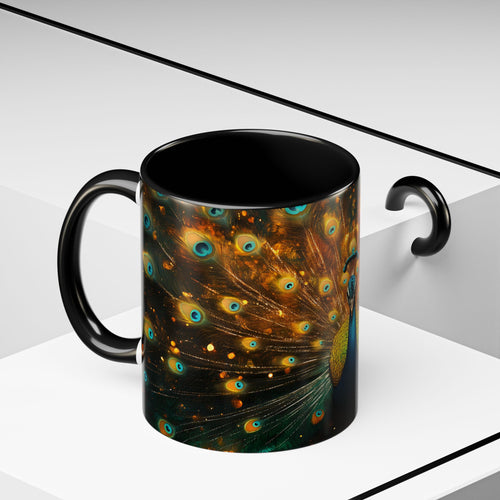 Neon Plumage - Coffee Mug - 11oz
