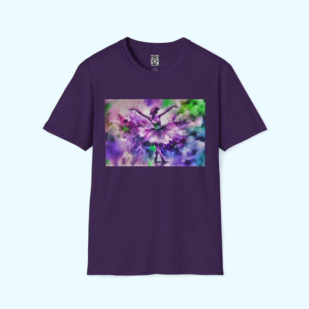 Polychrome Ballet Purple - Soft-Style Tee