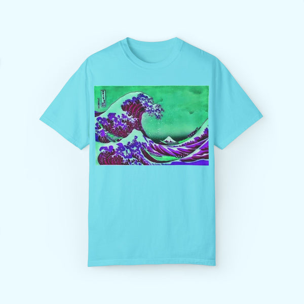 Purple Great Wave - Graphic Tee