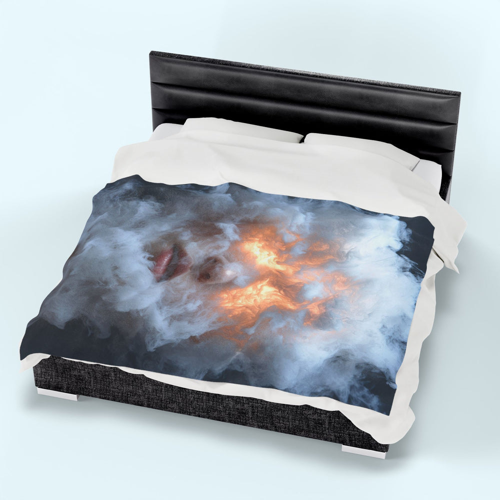 Inner Fire - Velveteen Plush Blanket