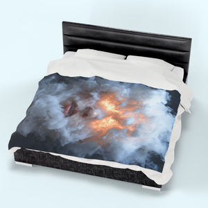 Inner Fire - Velveteen Plush Blanket