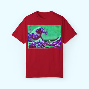 Purple Great Wave - Graphic Tee