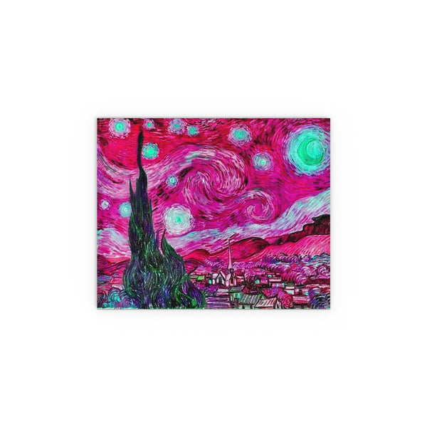 Star Night Fuchsia - Silk Poster