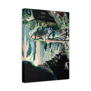 Cliff Over The Sea - Canvas Poster