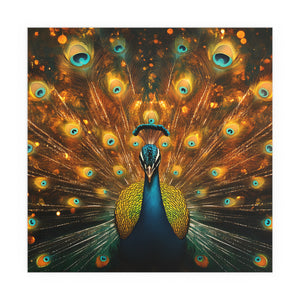 Neon Plumage - Silk Poster