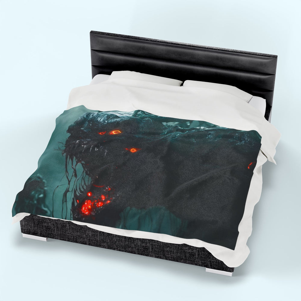 Smoky Wraith - Velveteen Plush Blanket