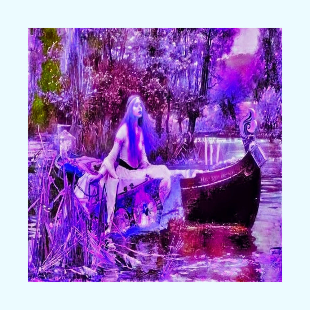 Shallot - Purple - Matte Poster