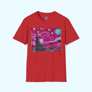 Star Night Fuchsia - Soft-Style Tee