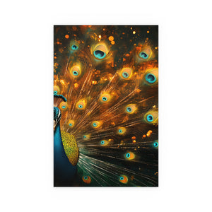 Neon Plumage - Silk Poster