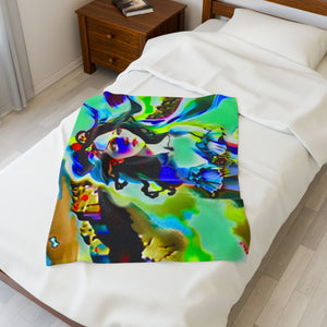 Marquise Capri - Velveteen Plush Blanket
