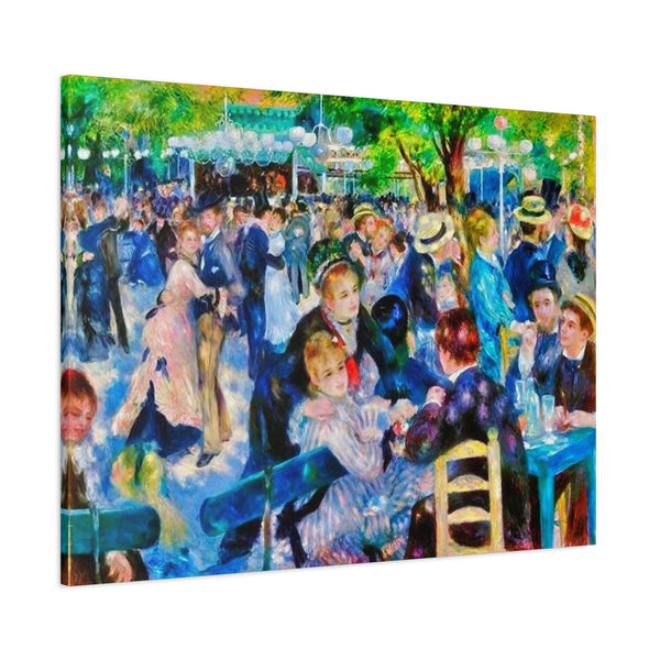 Renoir Dance Upscale - Canvas Poster