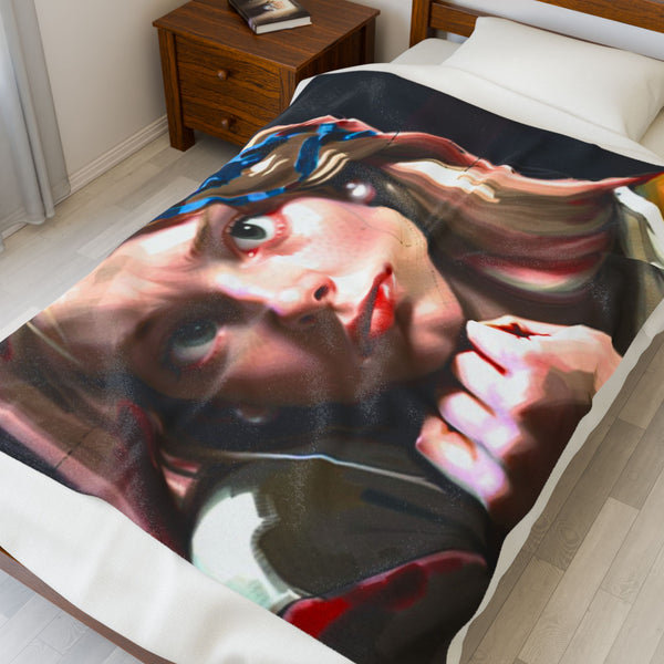 Alicia - Velveteen Plush Blanket