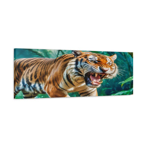 Orange Bengal - Canvas Poster