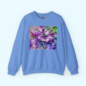 Polychrome Ballet Purple - Crewneck