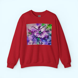 Polychrome Ballet Purple - Crewneck