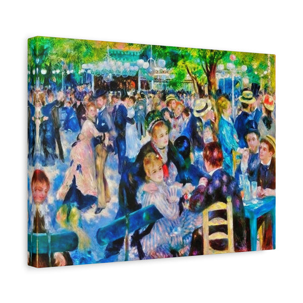 Renoir Dance Upscale - Canvas Poster