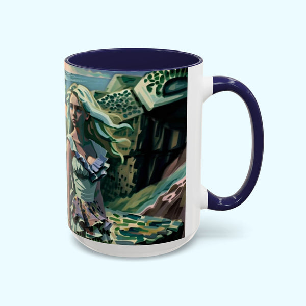 Cliff Over The Sea - Coffee Mug - 15oz
