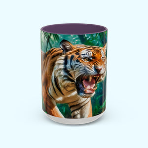 Orange Bengal - Coffee Mug - 15oz