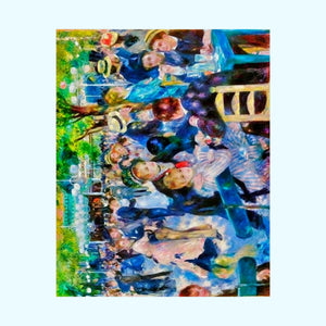 Renoir Dance Upscale - Matte Poster