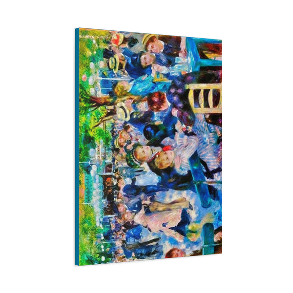 Renoir Dance Upscale - Canvas Poster