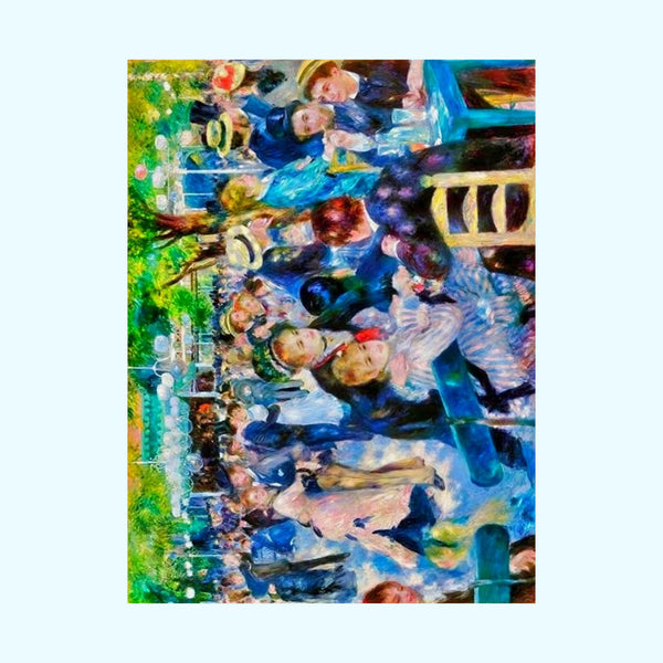 Renoir Dance Upscale - Matte Poster
