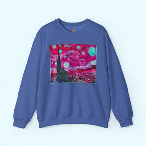 Star Night Fuchsia - Crewneck