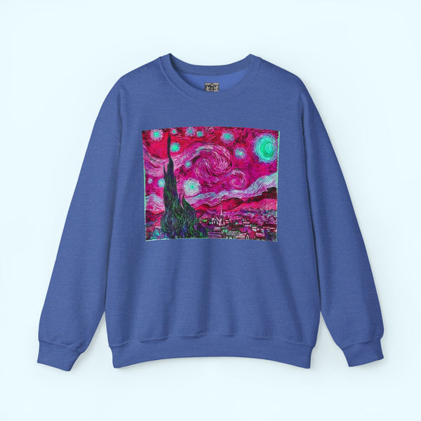 Star Night Fuchsia - Crewneck