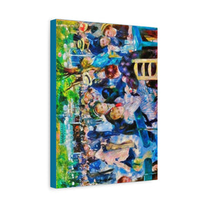 Renoir Dance Upscale - Canvas Poster