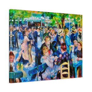 Renoir Dance Upscale - Canvas Poster