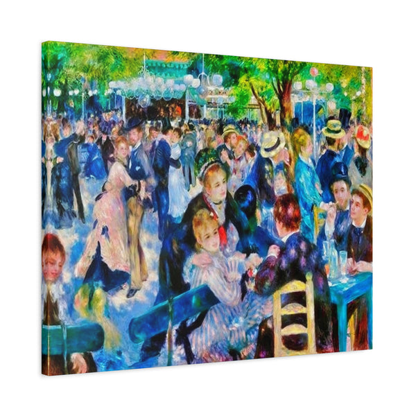 Renoir Dance Upscale - Canvas Poster
