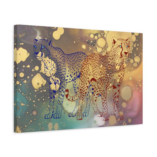 Chasing Gold - Canvas Poster