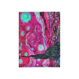 Star Night Fuchsia - Silk Poster