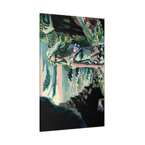 Cliff Over The Sea - Canvas Poster
