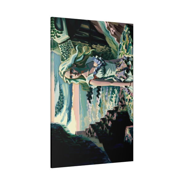 Cliff Over The Sea - Canvas Poster