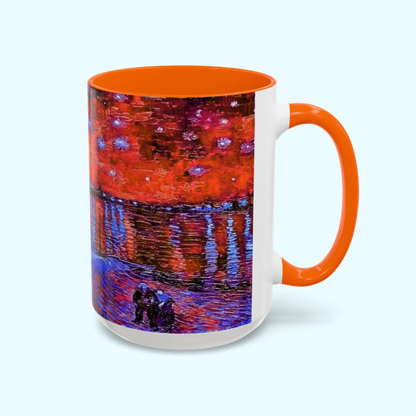 Rhone Orange - Coffee Mug - 15oz
