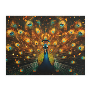 Neon Plumage - Silk Poster