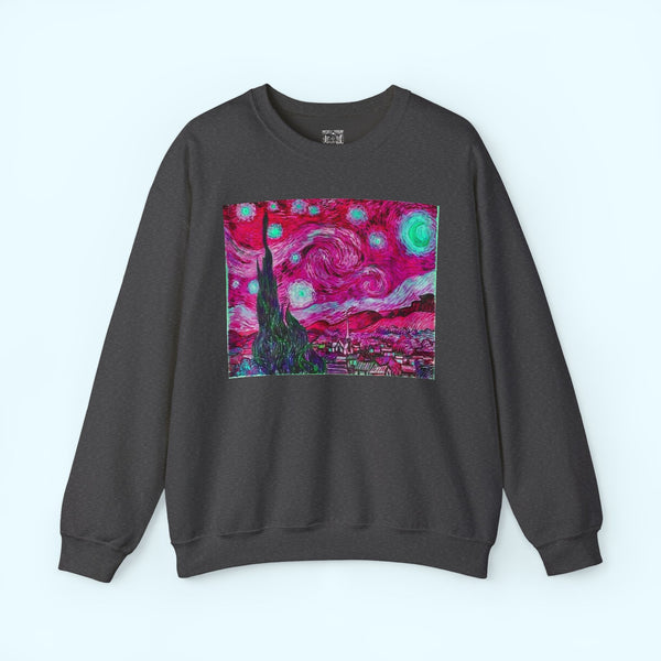Star Night Fuchsia - Crewneck