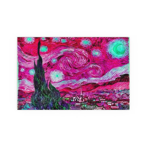 Star Night Fuchsia - Silk Poster