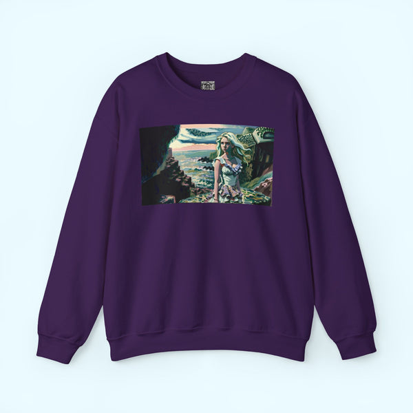 Cliff Over The Sea - Crewneck