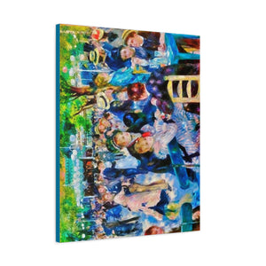 Renoir Dance Upscale - Canvas Poster