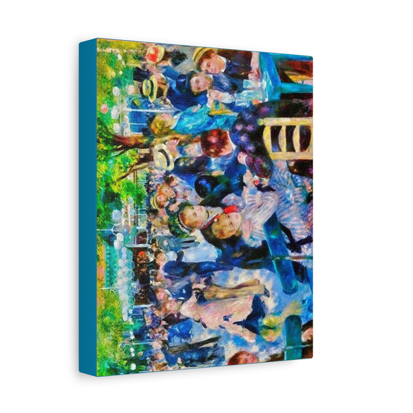Renoir Dance Upscale - Canvas Poster