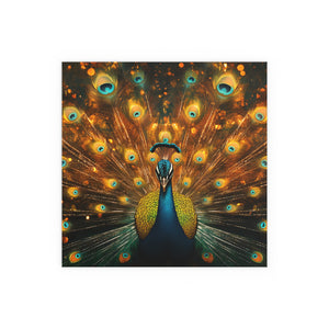 Neon Plumage - Silk Poster