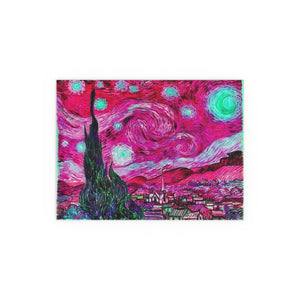 Star Night Fuchsia - Silk Poster