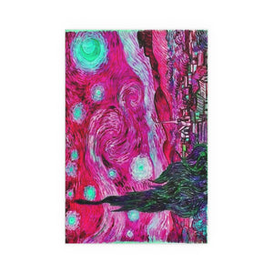 Star Night Fuchsia - Silk Poster