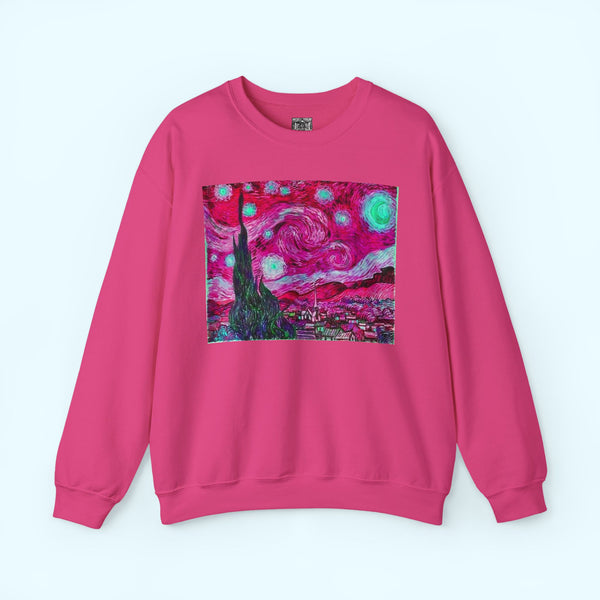 Star Night Fuchsia - Crewneck