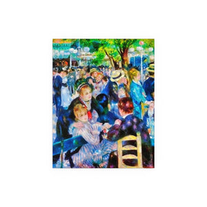 Renoir Dance Upscale - Silk Poster