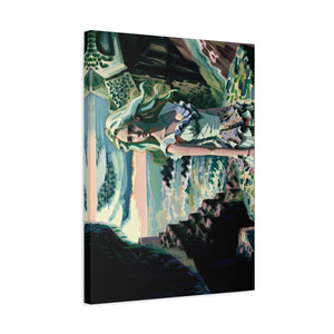Cliff Over The Sea - Canvas Poster