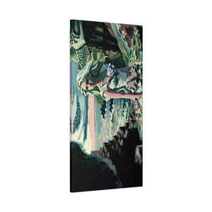 Cliff Over The Sea - Canvas Poster